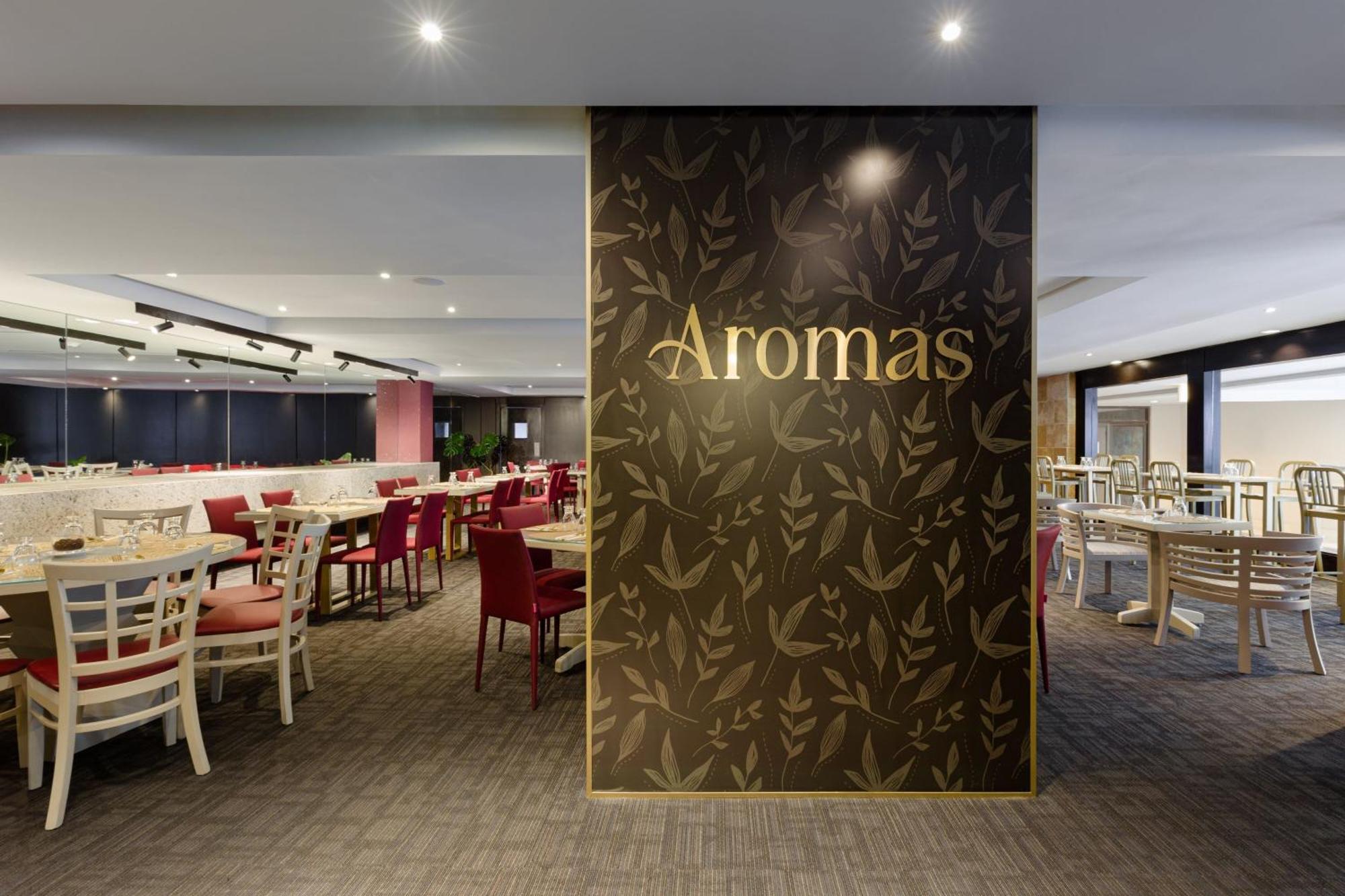 Sheraton Grand Panama מראה חיצוני תמונה Aromas restaurant